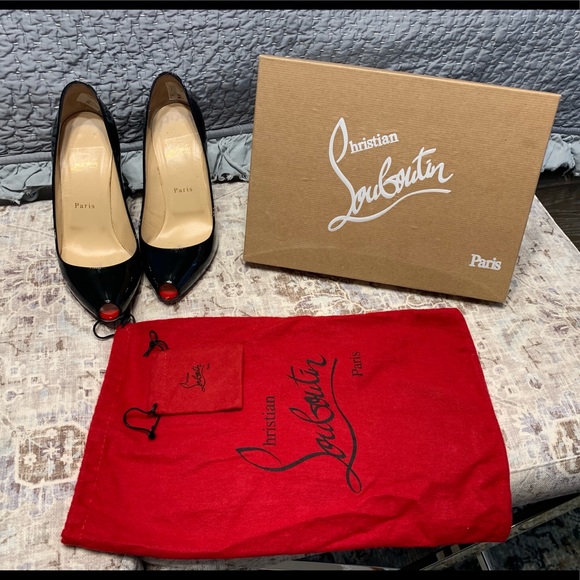 Christian Louboutin Tibur Black Heels